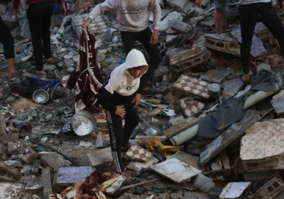 انتشال جثث 20 فلسطينيا إثر قصف إسرائيلي شمالي غزة