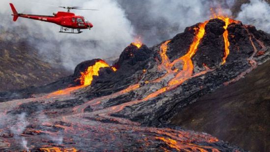 هدوء النشاط البركاني بأيسلندا