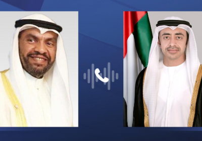 هاتفياً.. عبدالله بن زايد يهنئ وزير خارجية الكويت الجديد