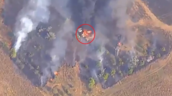 الجيش الروسي يضرب موقعا للمرتزقة في أوكرانيا