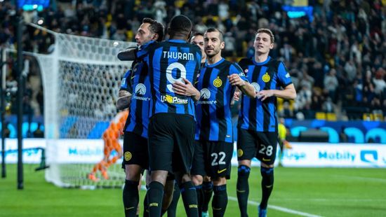 إنتر ميلان يتأهل لنهائي كأس السوبر الإيطالي