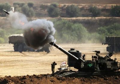 مدفعية الاحتلال تقصف تل الحمامص بلبنان