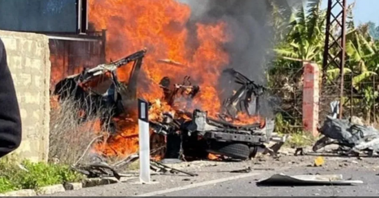 مقتل عنصرين من حزب الله إثر غارة إسرائيلية جنوبي لبنان