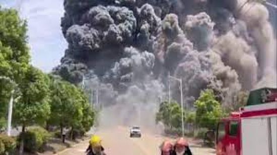 8 قتلى بانفجار مصنع في شرق الصين
