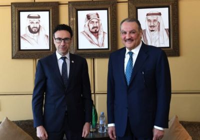 سفير السعودية بالقاهرة يستقبل رئيس اللجنة الدولية للصليب الأحمر في مصر