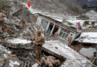 ارتفاع حصيلة قتلى انزلاق التربة بالصين إلى 20 شخصا