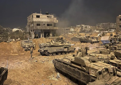 الجيش الإسرائيلي يعلن استكماله تطويق مدينة خان يونس