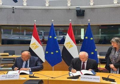 تأكيد مصري أوروبي على رفض تهجير الفلسطينيين.. وضرورة حل الدولتين