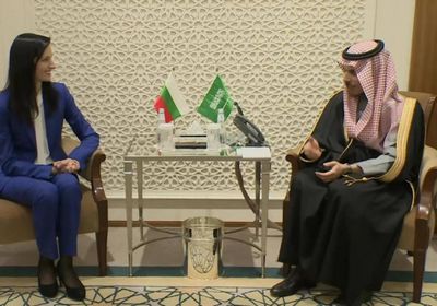 وزير الخارجية السعودي يبحث مع نظيرته البلغارية التعاون المشترك