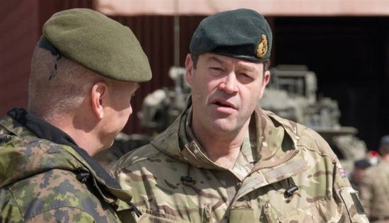 رئيس الأركان البريطاني: علينا تدريب جيش من المواطنين فورًا