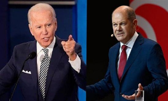 بايدن يلتقي شولتز الشهر المقبل