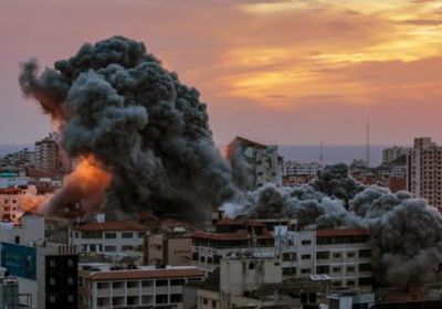 قصف إسرائيلي لمستشفى "العودة" شمال غزة