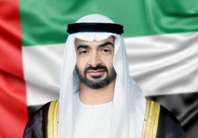 محمد بن زايد يستقبل رئيس البرلمان التركي في أبوظبي