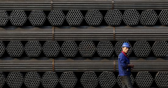 صادرات الصلب الصينية ترتفع بسبب ضعف الطلب المحلي