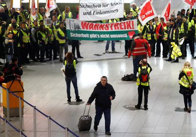 إضراب لموظفي الأمن في مطارات ألمانية رئيسية