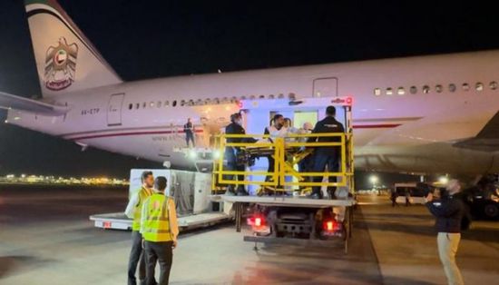 الإمارات تستقبل الدفعة التاسعة من أطفال غزة المصابين