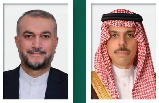 وزير الخارجية السعودي يبحث مع نظيره الإيراني المستجدات في غزة