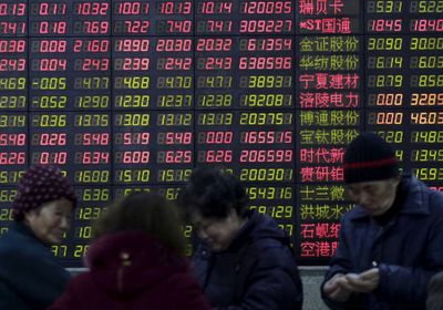 الأسهم الصينية تنهي تعاملات الأسبوع على انخفاض