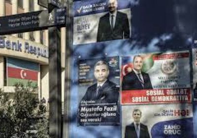 فوز مرتقب لإلهام علييف باقتراع رئاسي في أذربيجان