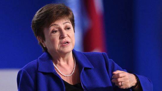 مديرة صندوق النقد تتحدث عن علاقة الفائدة الأمريكية بالدول النامية