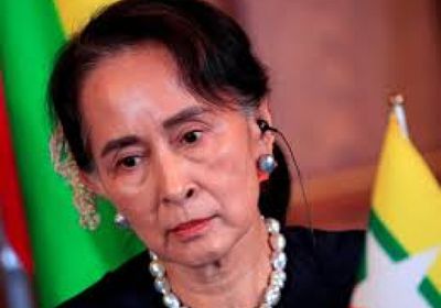 اونغ سان سو تشي في معنويات عالية