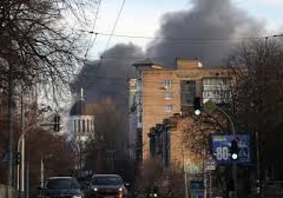انقطاع للتيار الكهربائي في كييف بعد انفجارات