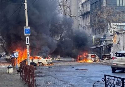 خمسة قتلى في هجوم روسي كبير على أوكرانيا