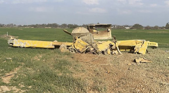 تحطم طائرة إسرائيلية في مطار مجدو وإصابة قائدها
