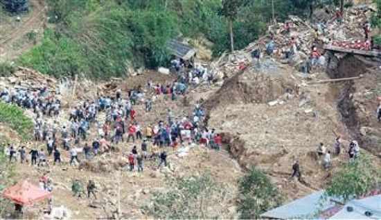 ارتفاع حصيلة الانهيار الأرضي جنوب الفيليبين