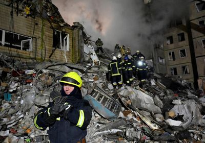 هجوم روسي على محطة كهرباء في دنيبرو