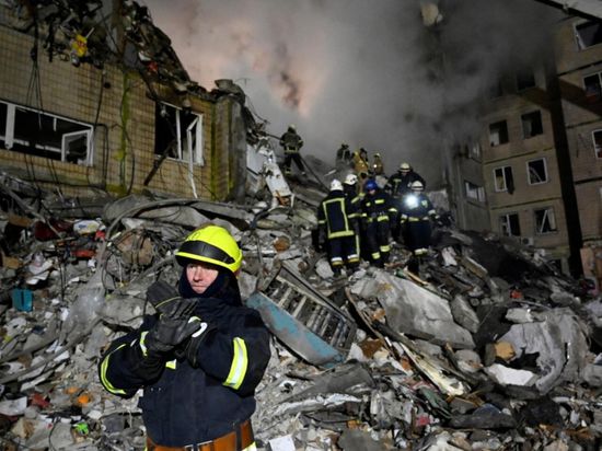 هجوم روسي على محطة كهرباء في دنيبرو