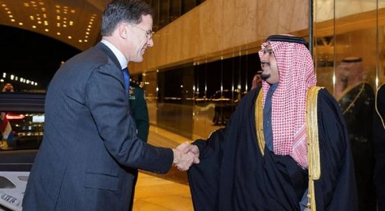 بعد زيارة قصيرة.. رئيس وزراء هولندا يغادر الرياض