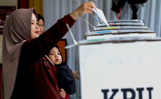 برابوو سوبيانتو يفوز في الجولة الأولى من انتخابات إندونيسيا