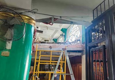 مصرع وإصابة 54 شخصًا إثر انهيار شرفة كنيسة في الفلبين