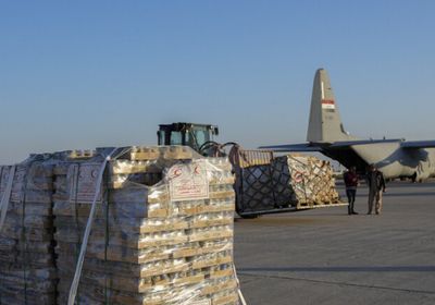 الهلال الأحمر المصري: هبوط 600 طائرة مساعدات بالعريش منذ بدء التصعيد