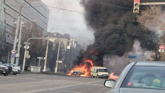 قصف يصيب مركزا تجاريا في بيلغورود الروسية