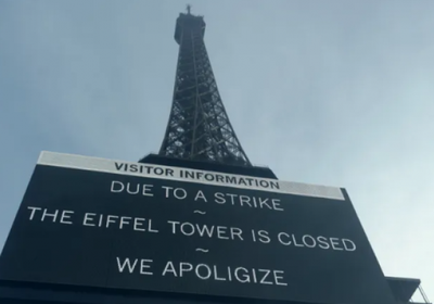 بسبب إضراب الموظفين.. فرنسا تعلن إغلاق برج "إيفل"