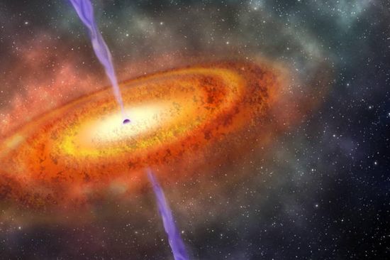 اكتشاف ثقب أسود يمتص ما يعادل شمساً كل يوم