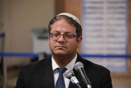 بن غفير: الإرهاب في الضفة الغربية لا يقل خطورة عن غزة