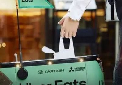 "أوبر إيتس" تطلق خدمة توصيل الطعام بالروبوتات في اليابان