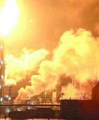 حريق هائل وانفجارات بمصنع في ميشيغان
