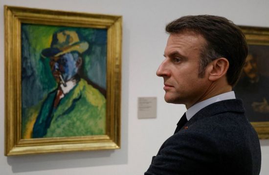 ماكرون يستقبل رئيسة مولدوفا في باريس