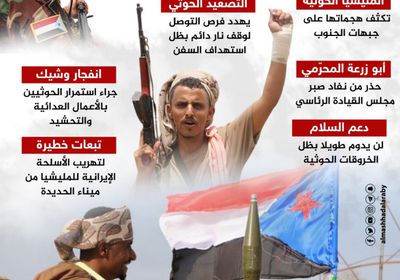 الحوثي يغامر بإثارة غضب الجنوب (إنفوجراف)