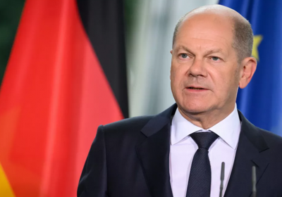 المستشار الألماني يطالب بوقف إطلاق النار في غزة خلال شهر رمضان