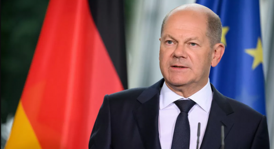 المستشار الألماني يطالب بوقف إطلاق النار في غزة خلال شهر رمضان