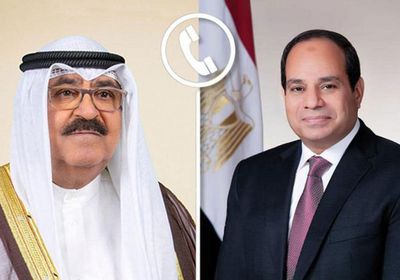 الرئيس المصري يهنئ أمير الكويت بحلول شهر رمضان الكريم