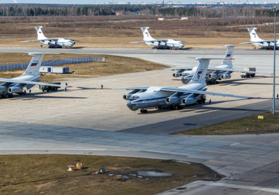 بسبب حريق.. تحطم طائرة عسكرية روسية على متنها 15 فردا