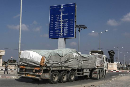 قافلة مساعدات عراقية تصل غزة