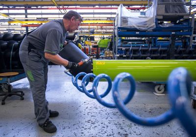 تراجع الإنتاج الصناعي في ألمانيا على أساس سنوي