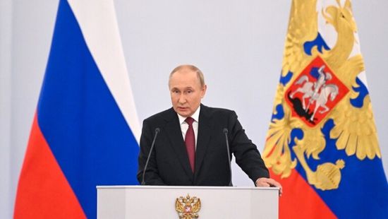بوتين: الدفاعات الروسية دمرت 95% من صواريخ وقذائف العدو